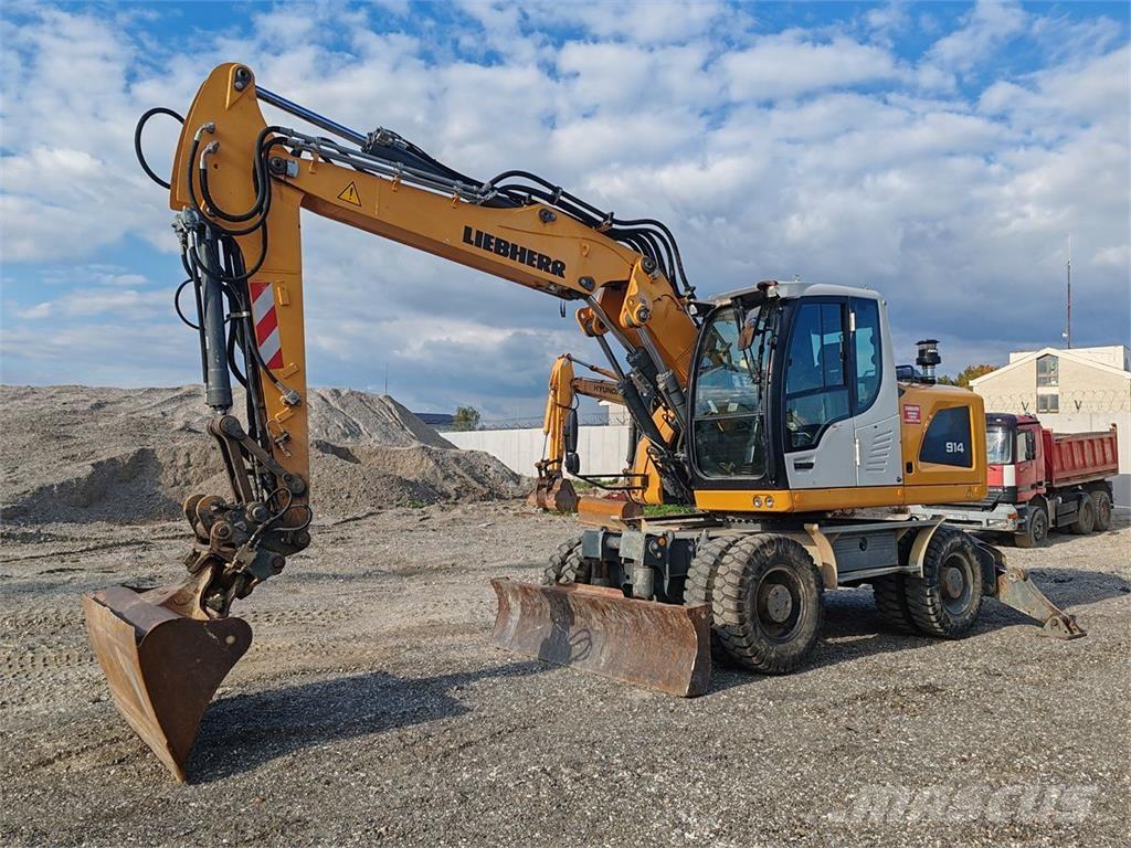 Liebherr A 914 Litronic Hjulgravere