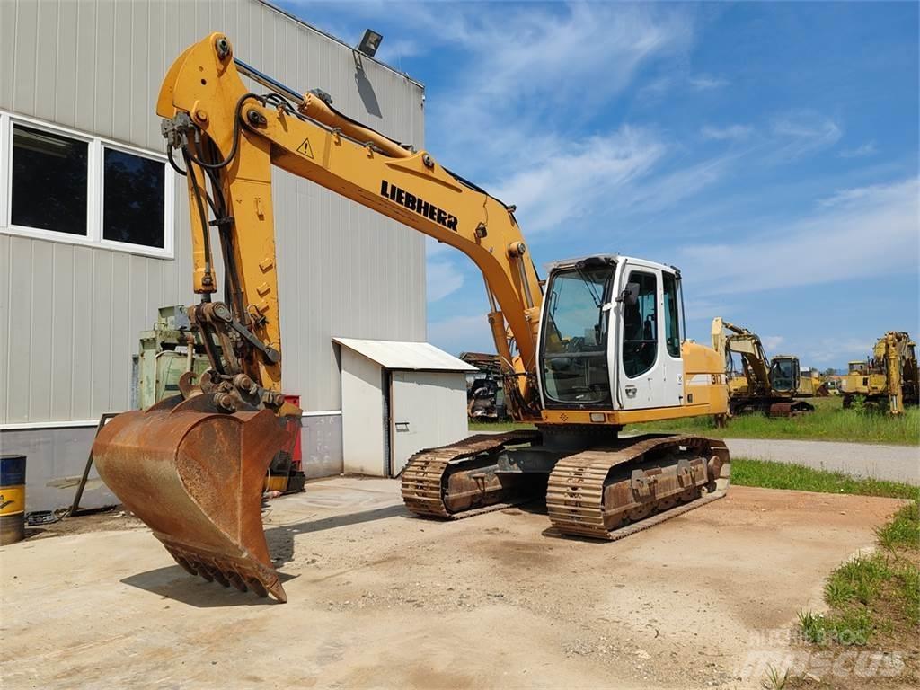 Liebherr R317 Litronic Beltegraver