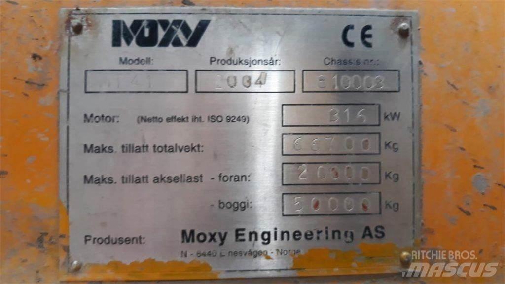 Moxy MT 41 Rammestyrte Dumpere