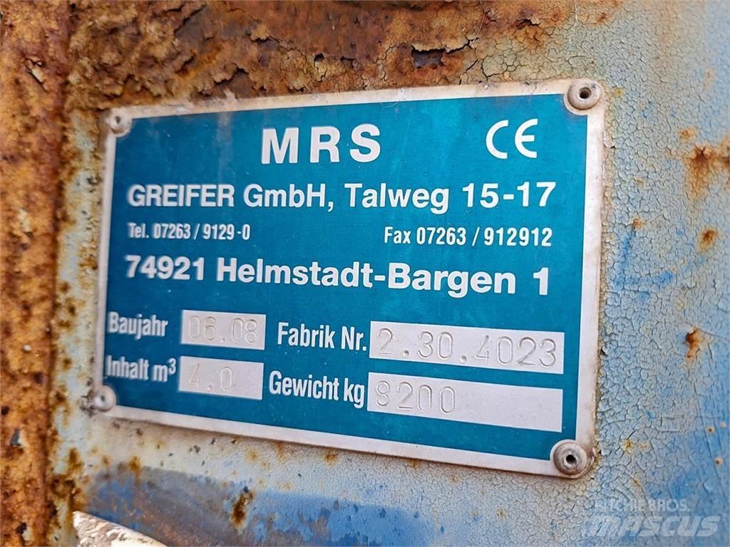  MRS GREIFER 4m3 Anlegg - Annet