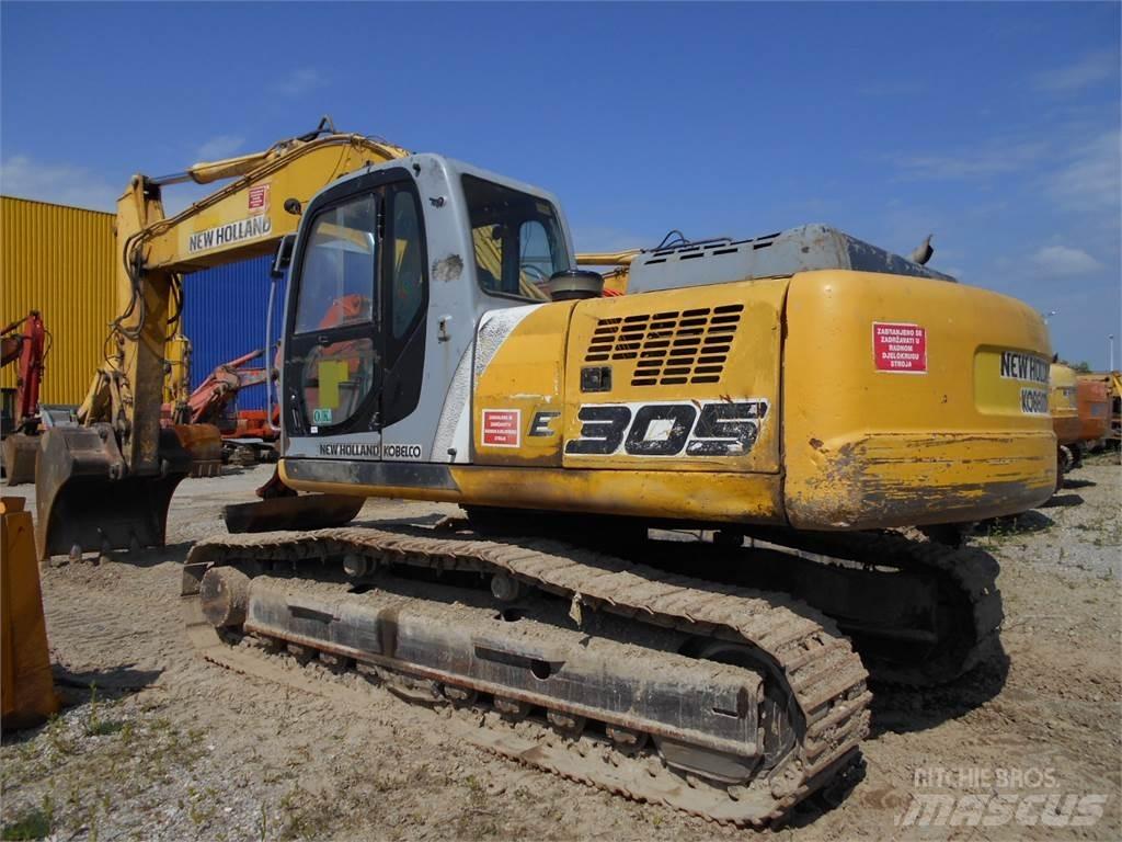 New Holland E 305EL Beltegraver