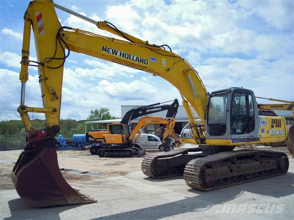 New Holland E305 Beltegraver