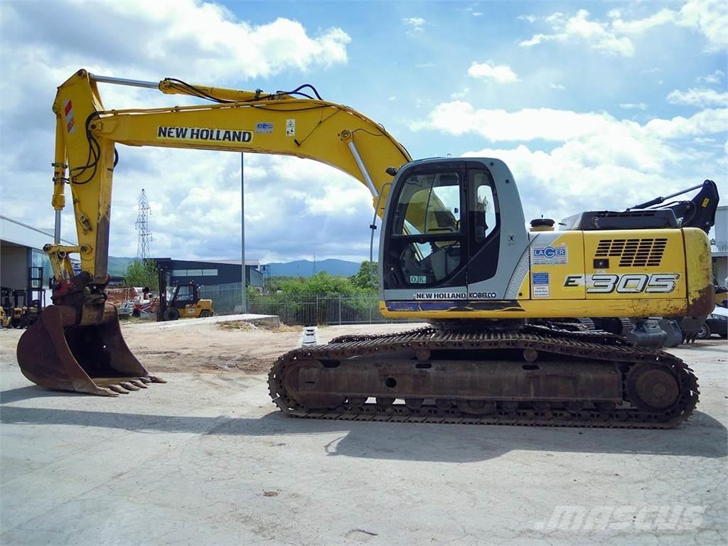 New Holland E305 Beltegraver