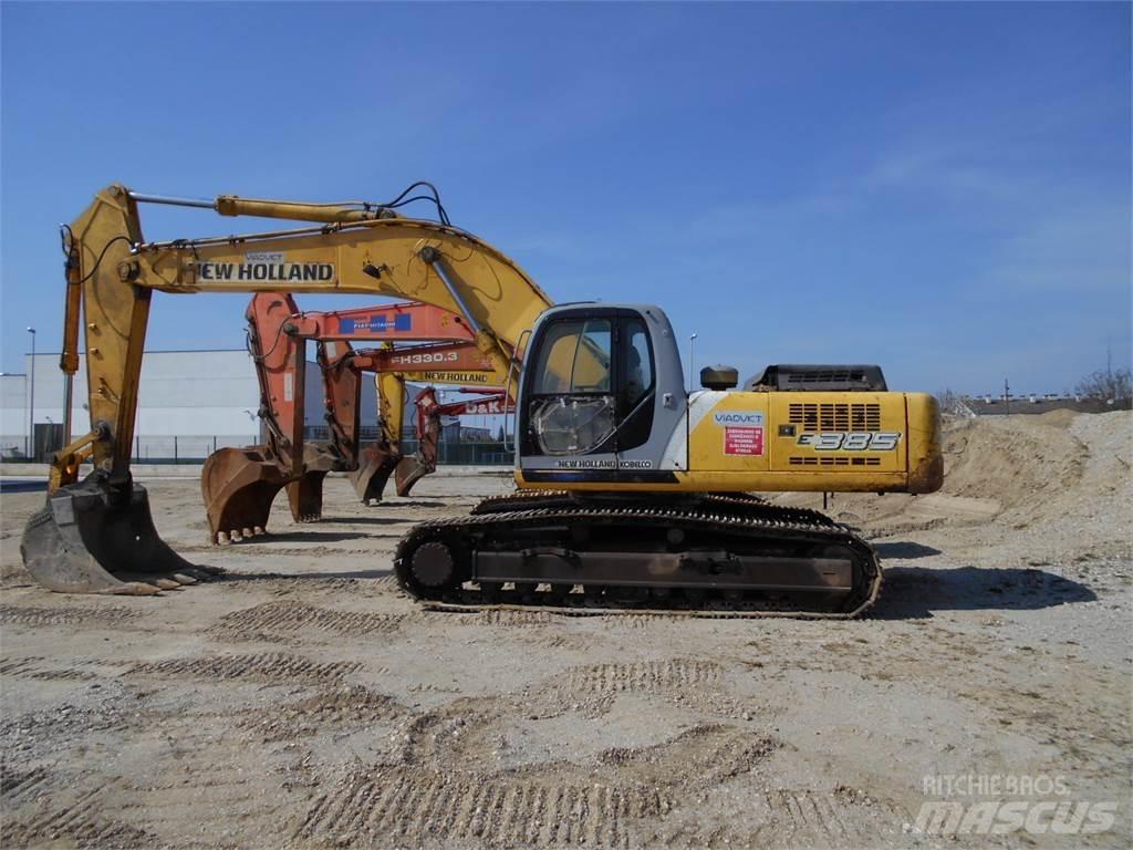 New Holland E385EL Beltegraver