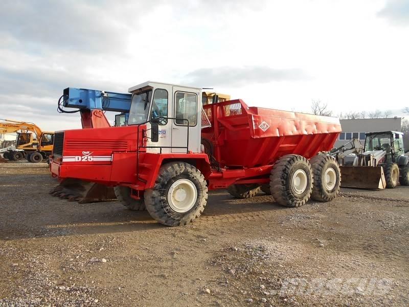 O&K D25 Rammestyrte Dumpere