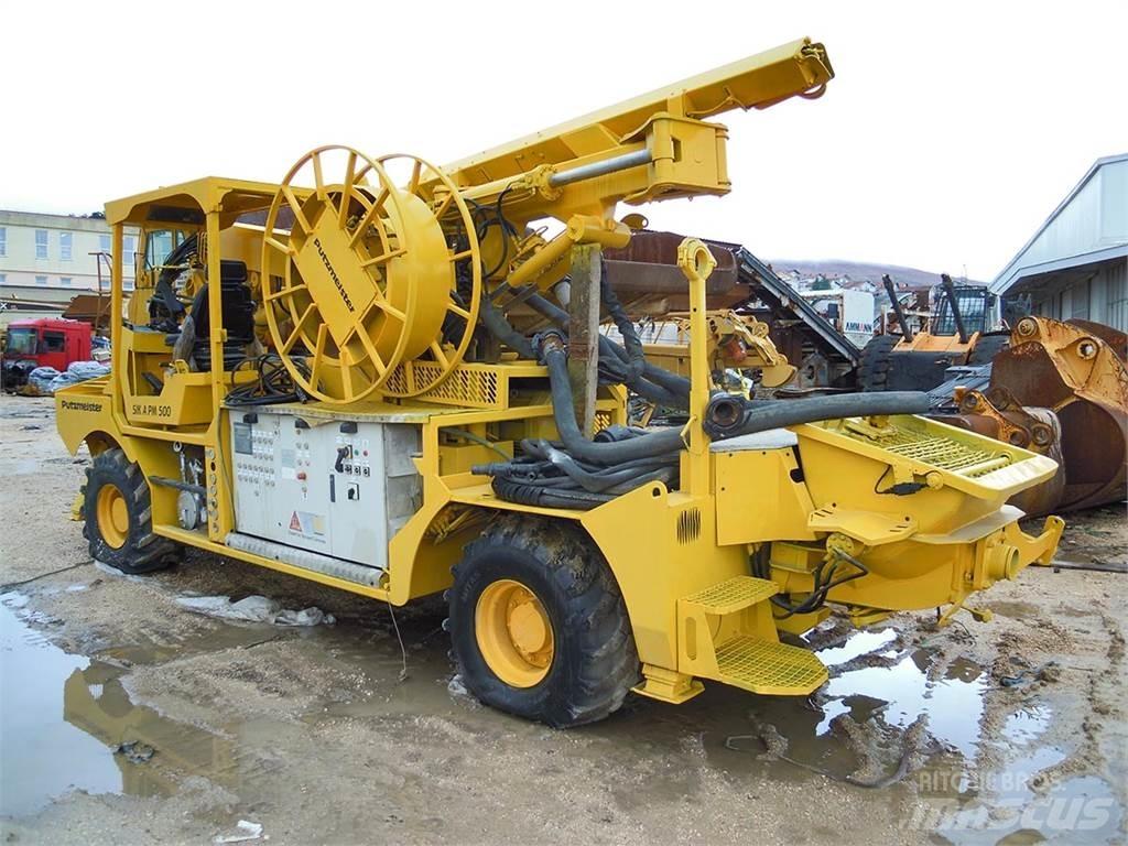 Putzmeister SIK A PM 500 Betongpumpe biler
