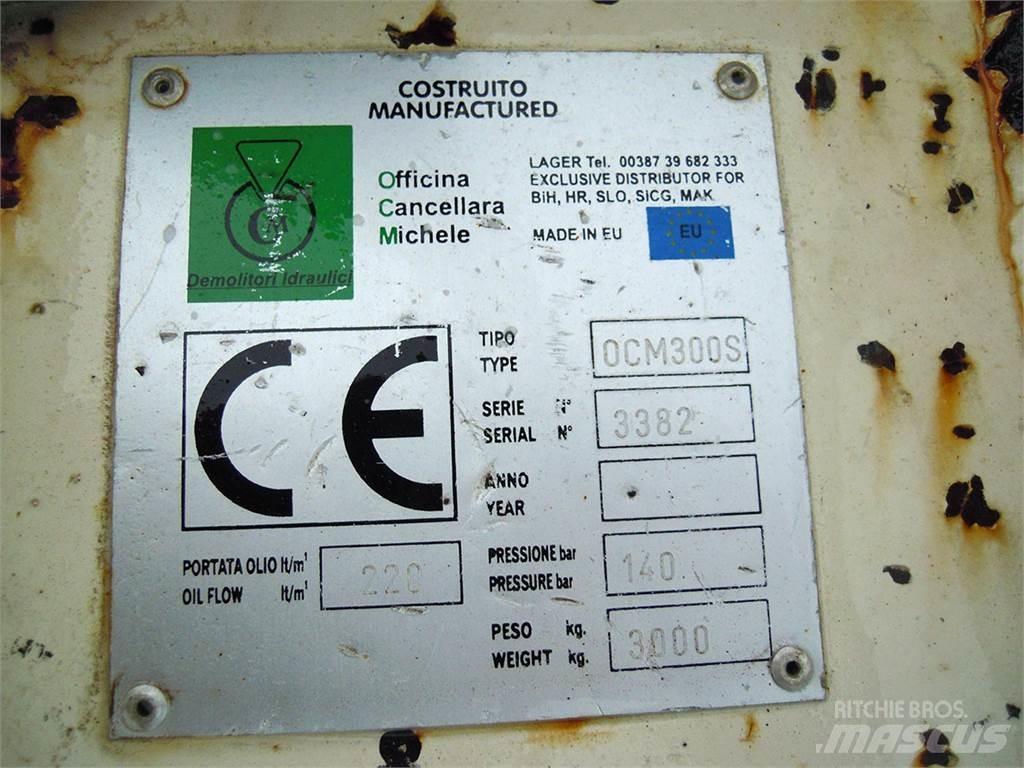 Terex OCM 300S Hydrauliske pælehammere