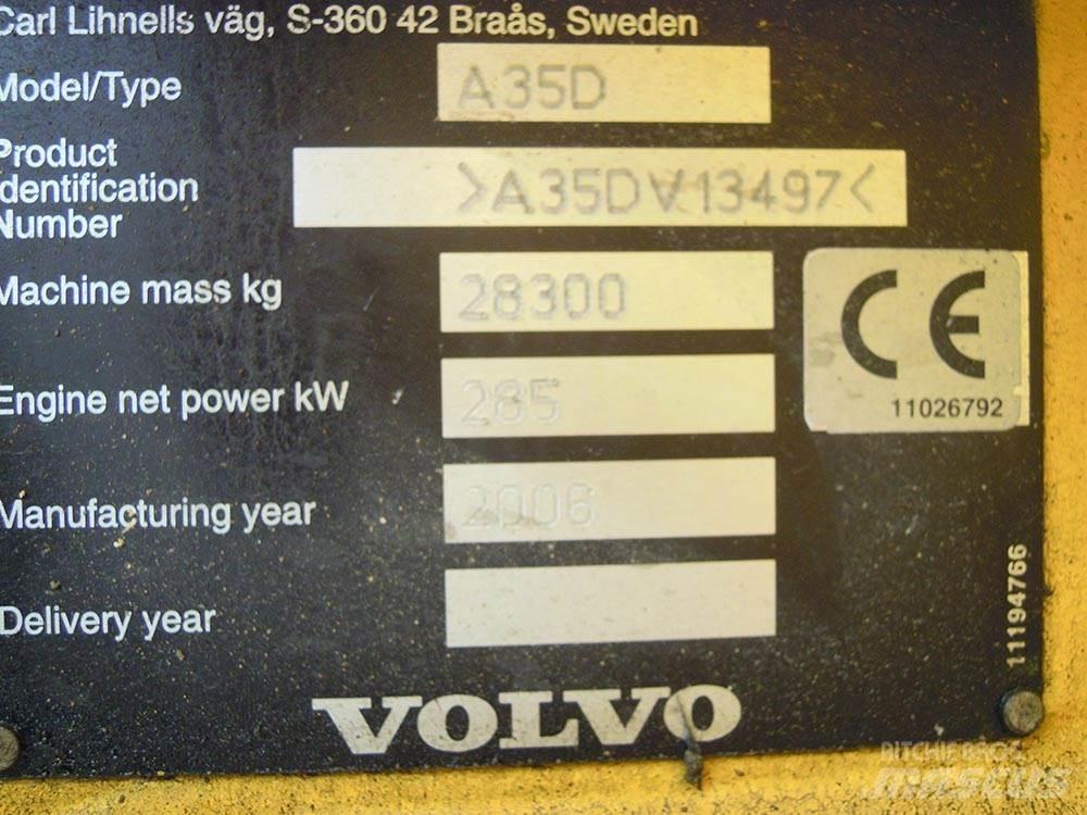 Volvo A35D Rammestyrte Dumpere