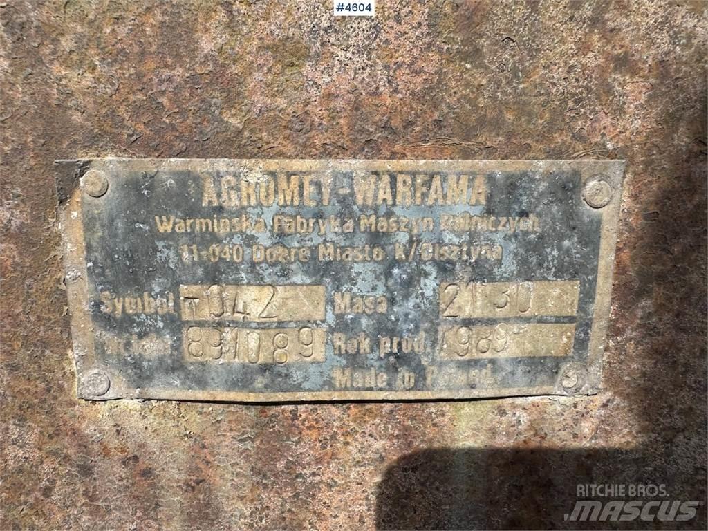 Agromet T0-42 Kornhengere