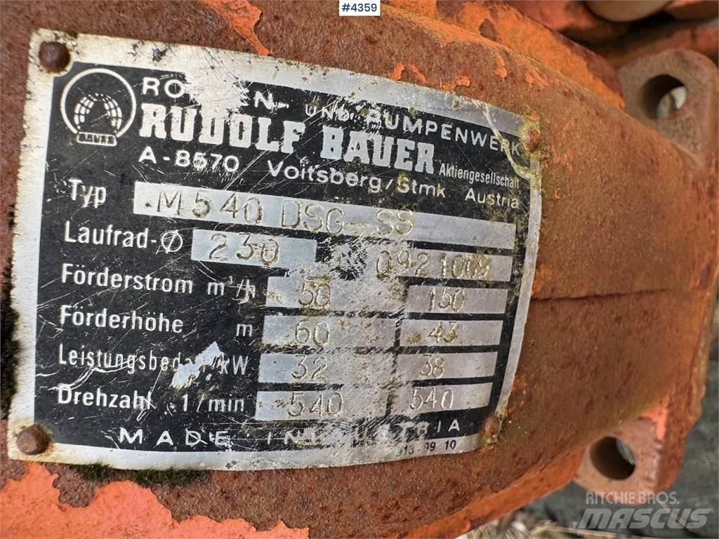 Bauer M540 Slamtanker
