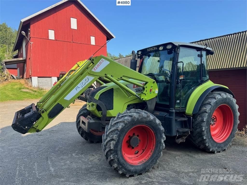 CLAAS Arion 430 Traktorer