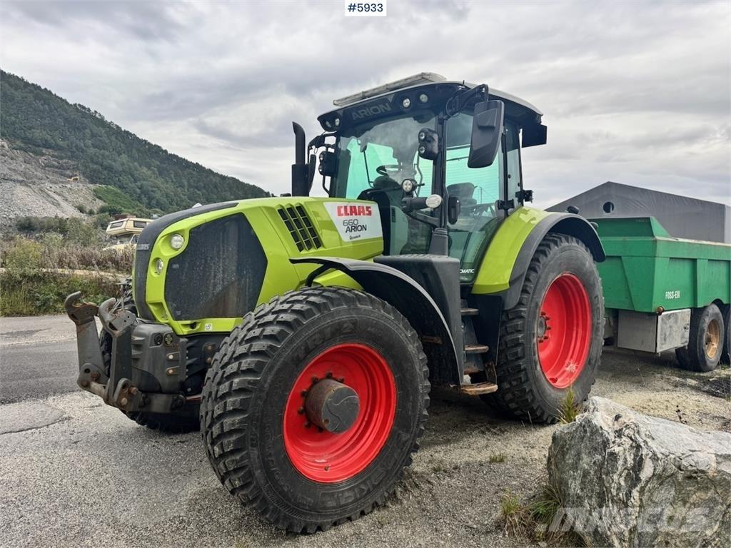 CLAAS Arion 660 Traktorer