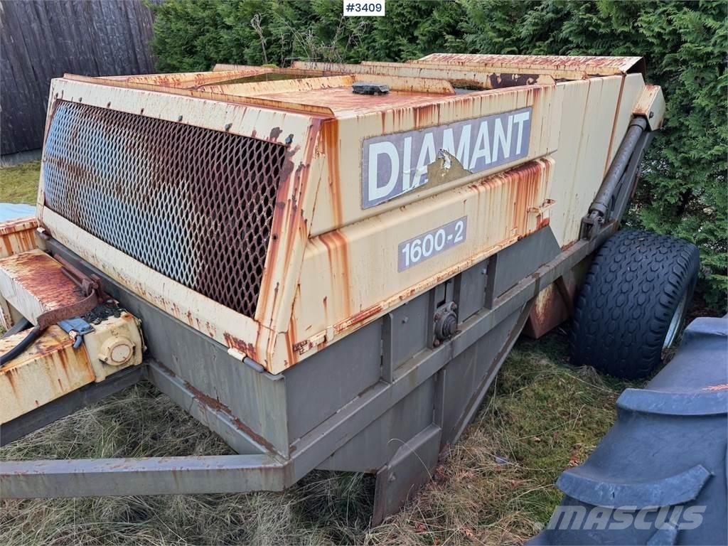  Diamant 1600-2 Andre Jordforbedrings maskiner og ekstrautstyr