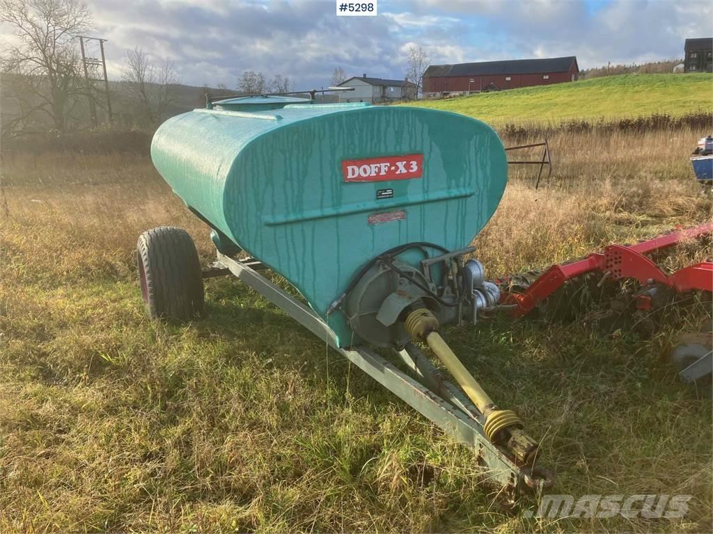  DOFF X 3 Såmaskiner