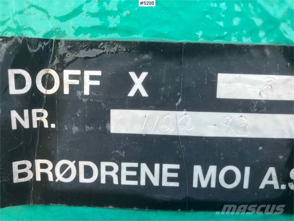  DOFF X 3 Såmaskiner