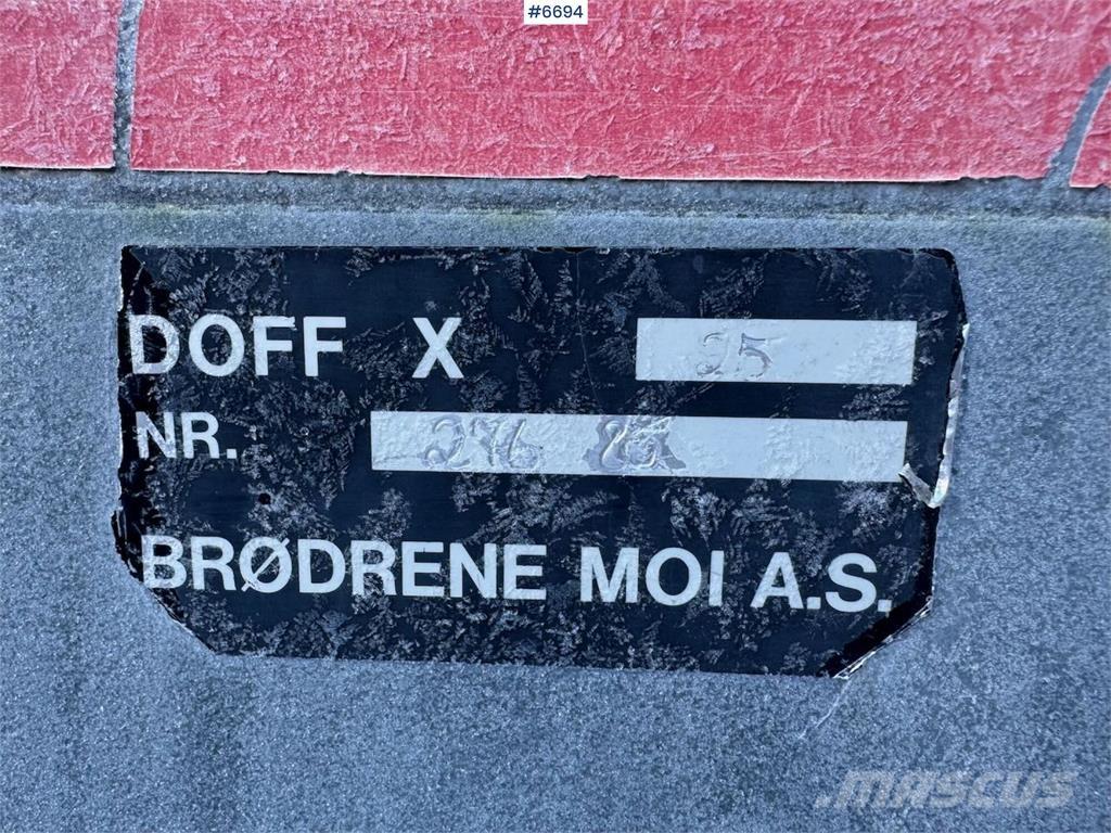  DOFF X25 Såmaskiner