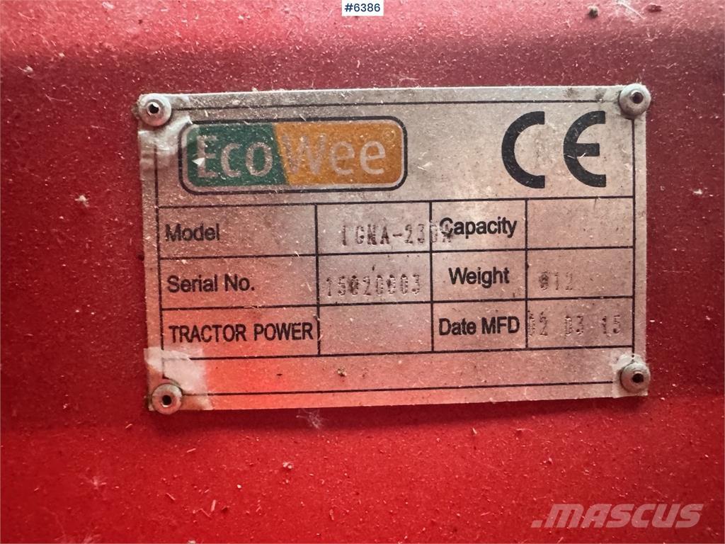  ECOWEE 230 Andre Jordforbedrings maskiner og ekstrautstyr