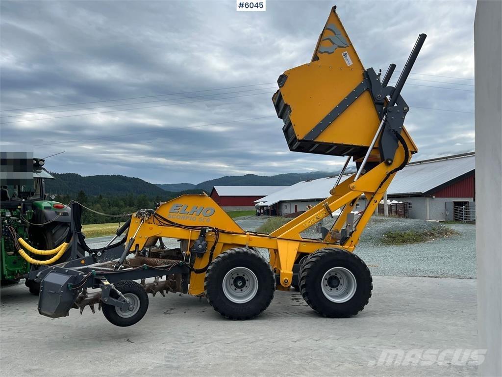 Elho Scorpio 550 Andre Jordforbedrings maskiner og ekstrautstyr