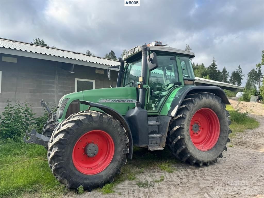 Fendt 716 Vario Traktorer