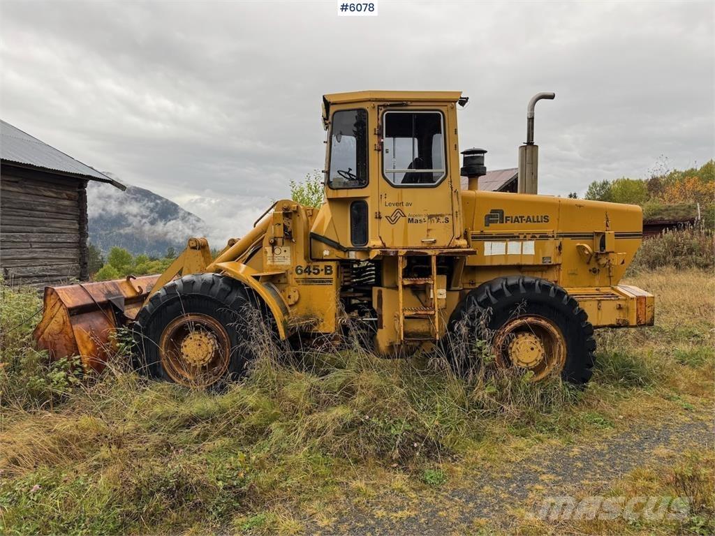 Fiat Allis 645-B Hjullastere