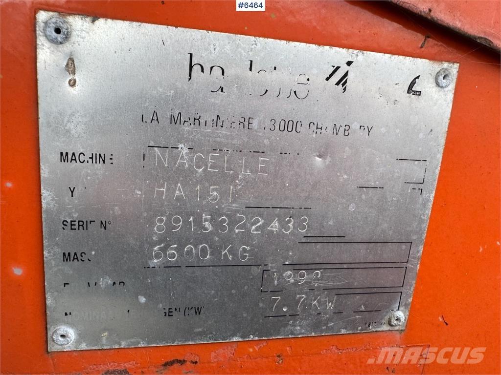 Haulotte HA 15 I Andre personløftere og plattformer