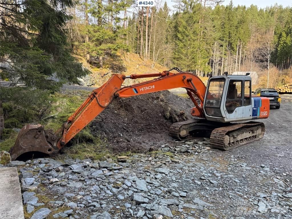 Hitachi EX120-2 Beltegraver