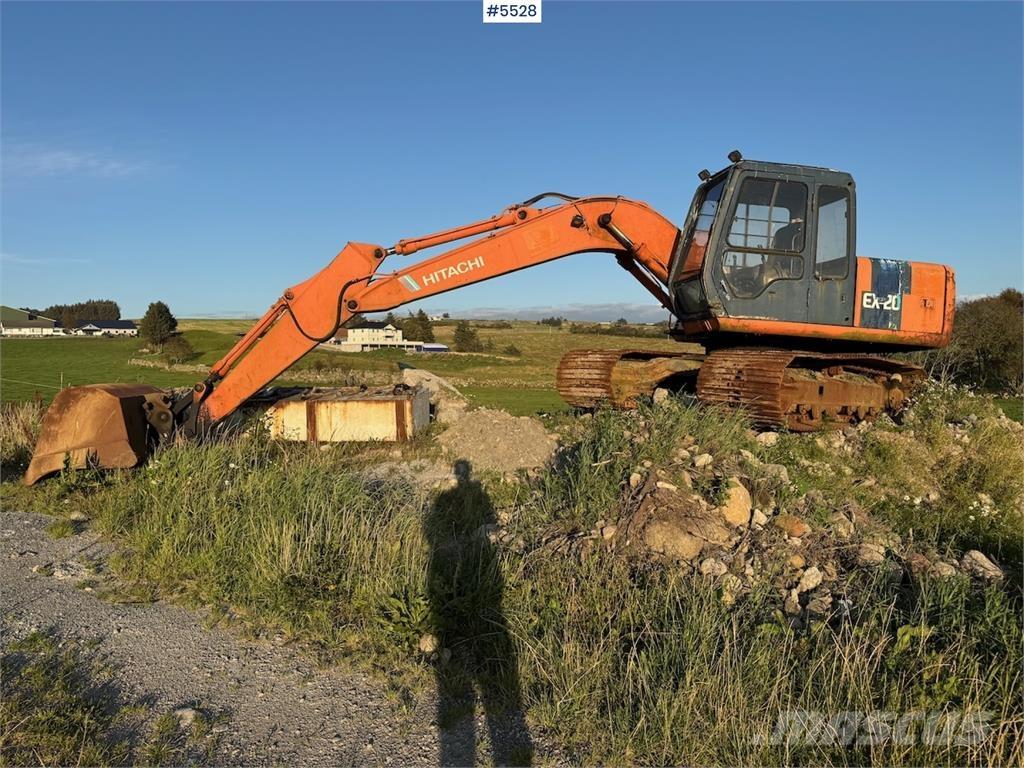 Hitachi EX120-2 Beltegraver