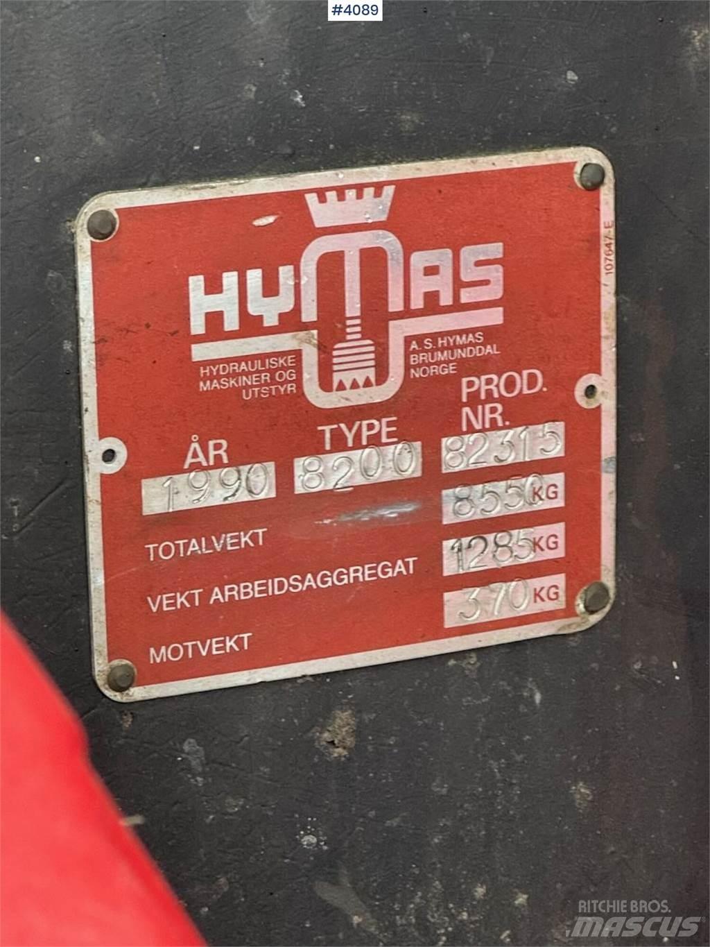 Hymas 8200 Beltegraver