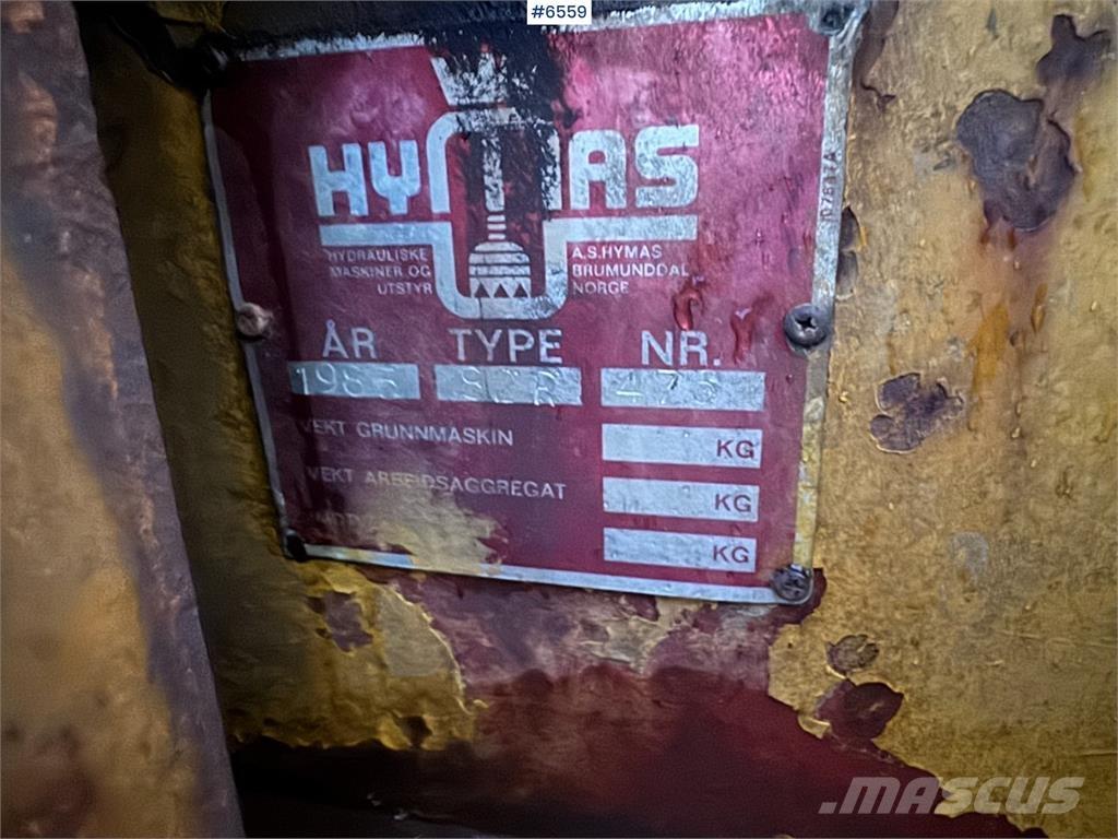 Hymas 82R Beltegraver