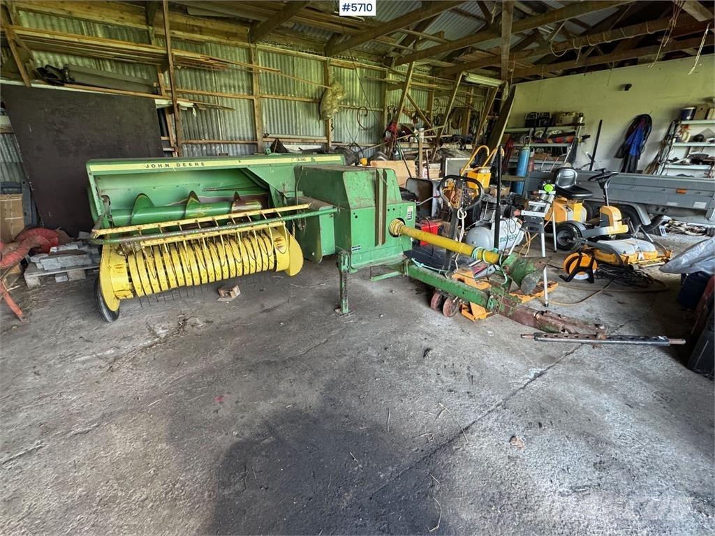John Deere 336 Andre gressmaskiner
