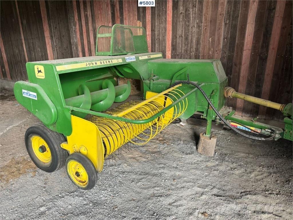 John Deere 342 Andre gressmaskiner