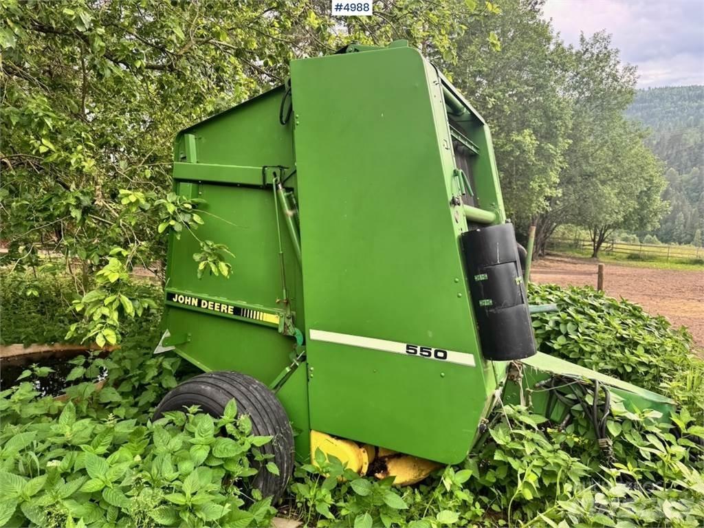 John Deere 550 Andre gressmaskiner