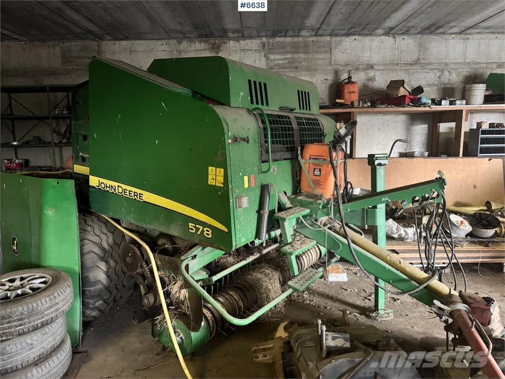 John Deere 578 Andre gressmaskiner