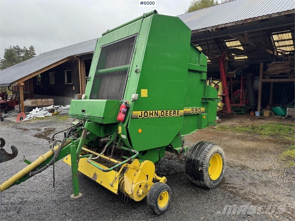 John Deere 590 Andre gressmaskiner