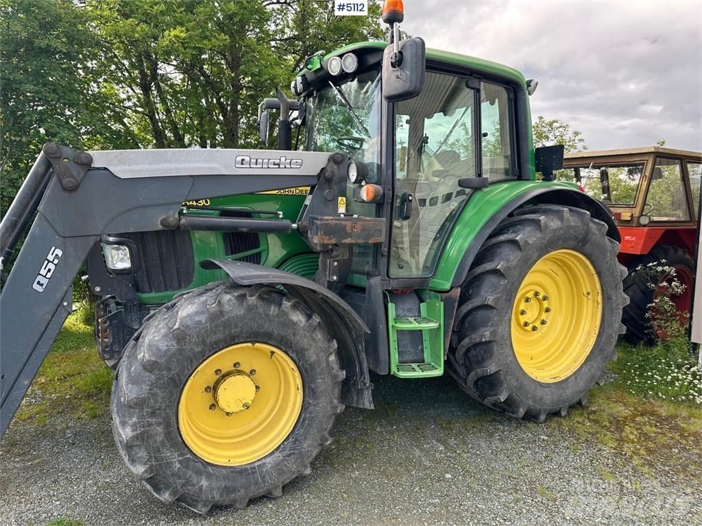 John Deere 6430 Traktorer