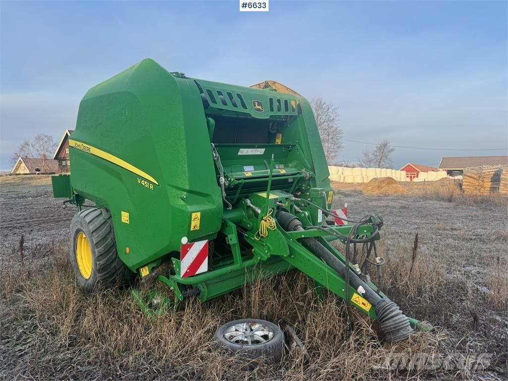 John Deere V451R Andre gressmaskiner