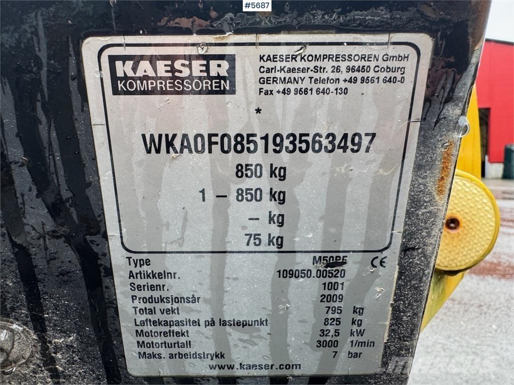 Kaeser M50 Andre Jordforbedrings maskiner og ekstrautstyr