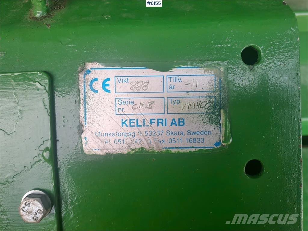 Kellfri WM400 Andre komponenter