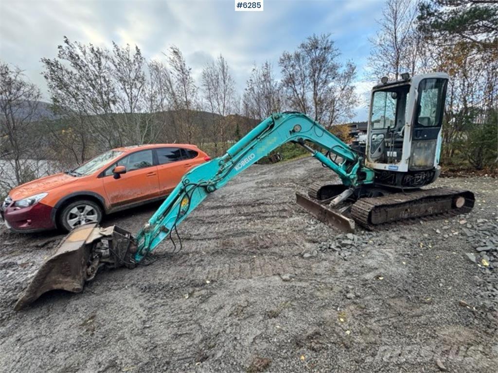 Kobelco SK45 Beltegraver