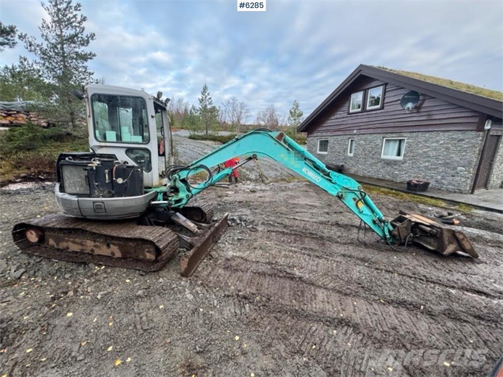 Kobelco SK45 Beltegraver