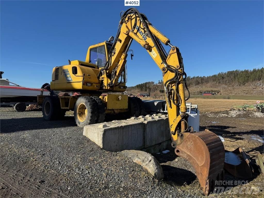 Komatsu PW 110R Beltegraver