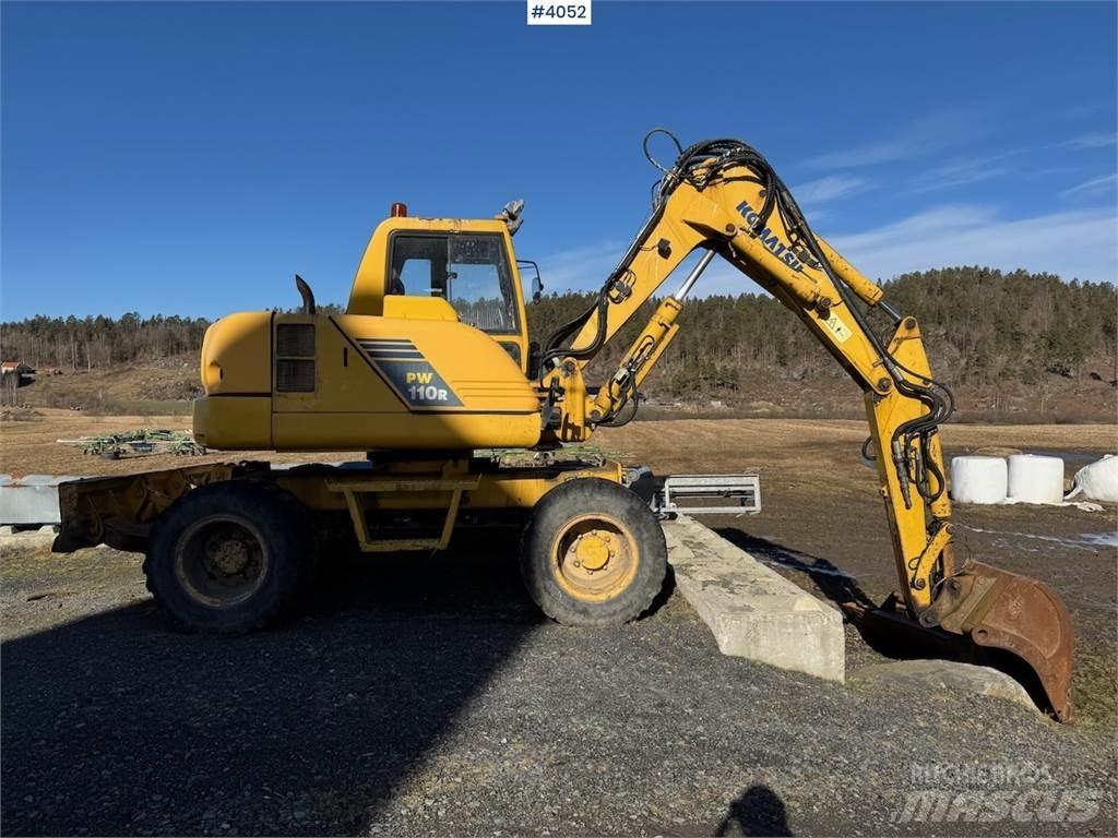 Komatsu PW 110R Beltegraver