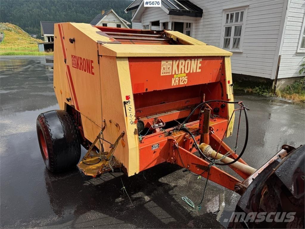 Krone KR 125 Andre gressmaskiner
