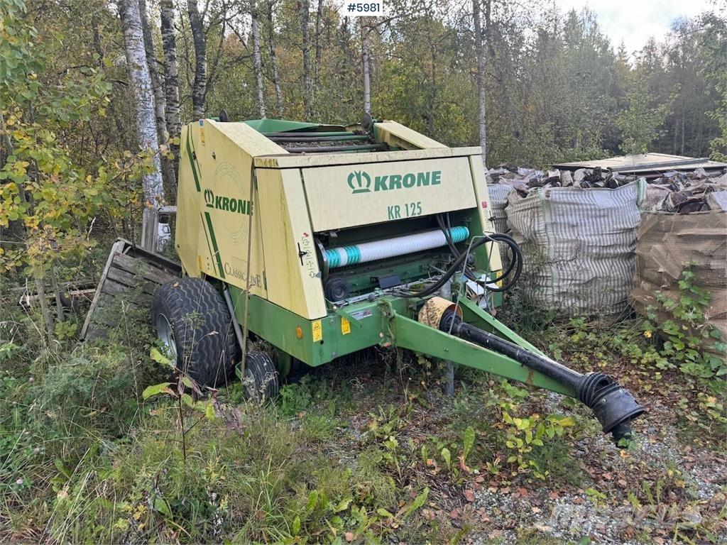 Krone KR 125 Andre gressmaskiner