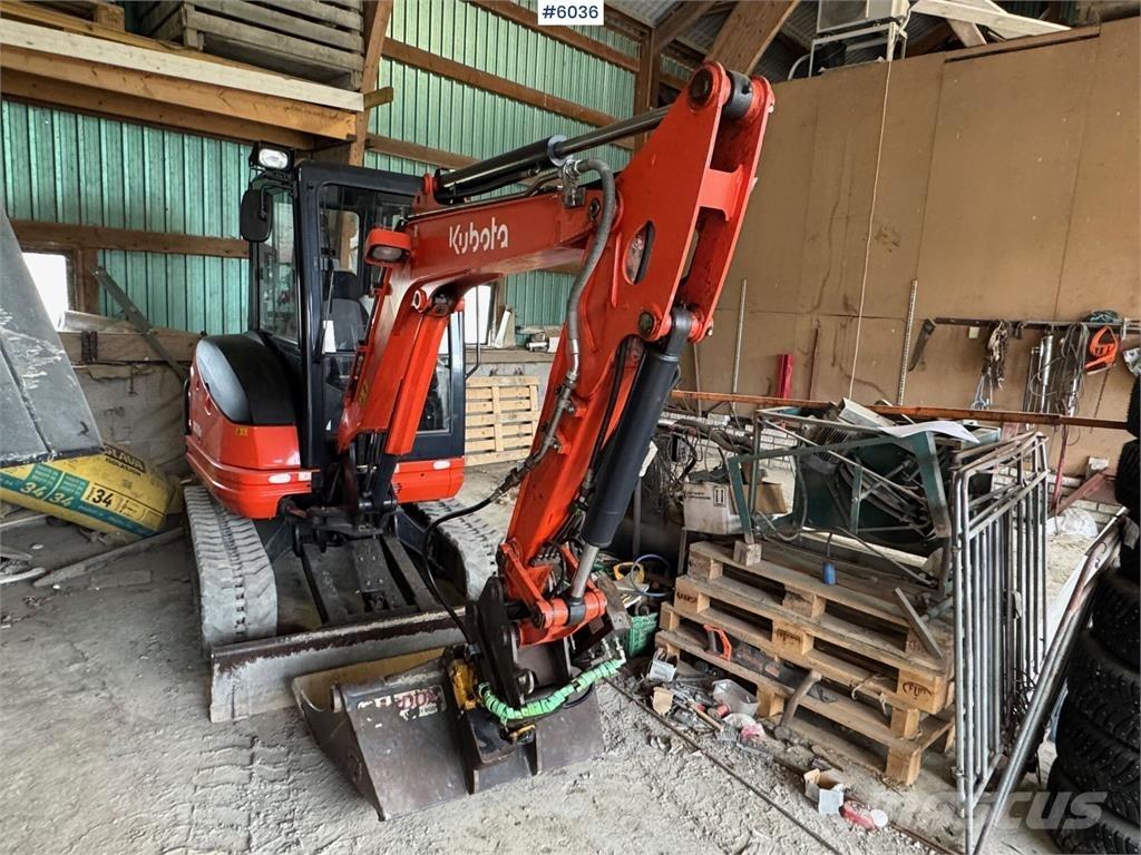 Kubota kx71-3 Beltegraver