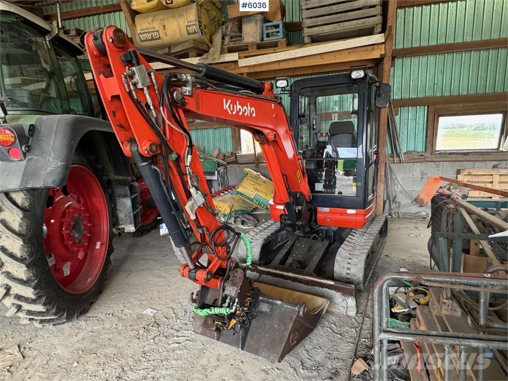 Kubota kx71-3 Beltegraver