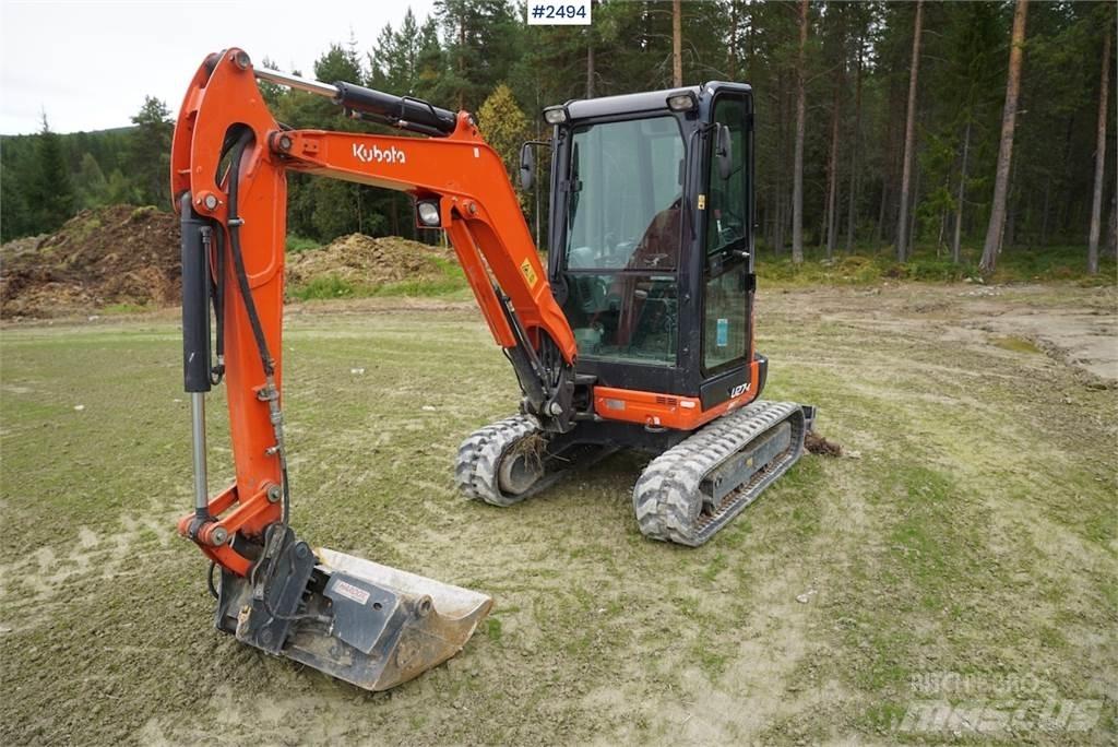 Kubota U27-4 Beltegraver