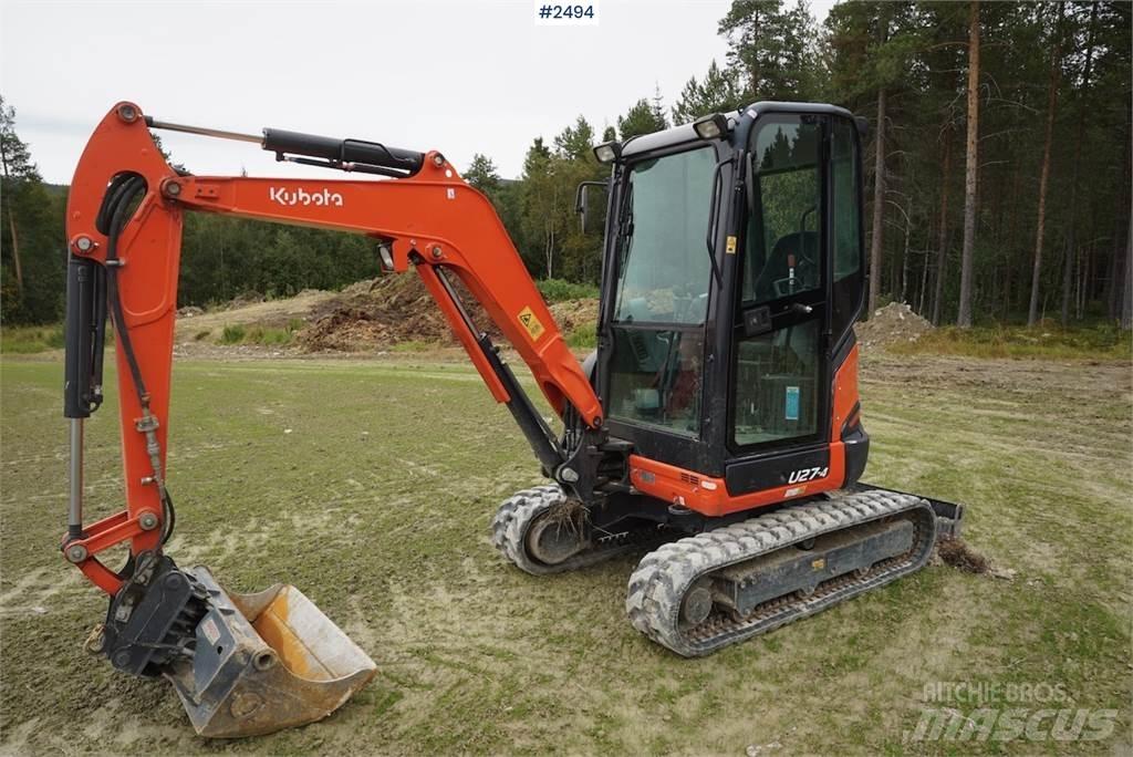 Kubota U27-4 Beltegraver