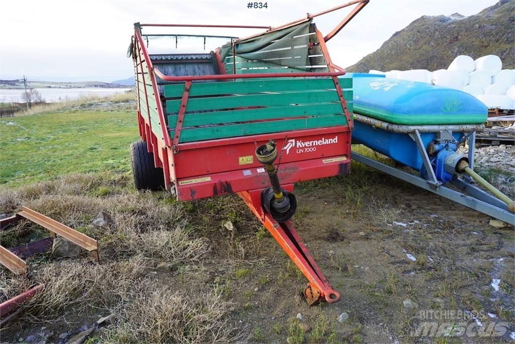 Kverneland UN7000 Lessevogner