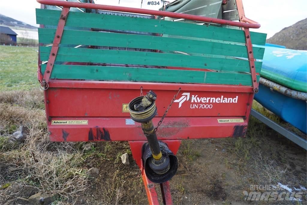 Kverneland UN7000 Lessevogner